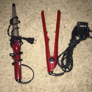 CHI flatiron & Conair wand curler